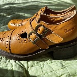 Dr. Martens Woman’s Tan Leather Shoes